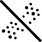 No pesticides or fertilizers icon